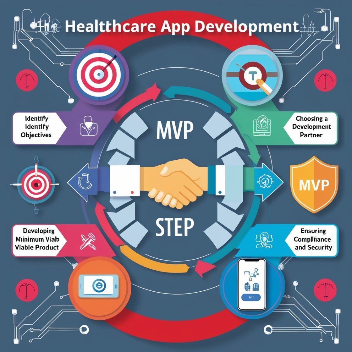 Steps in Healthcare App Development