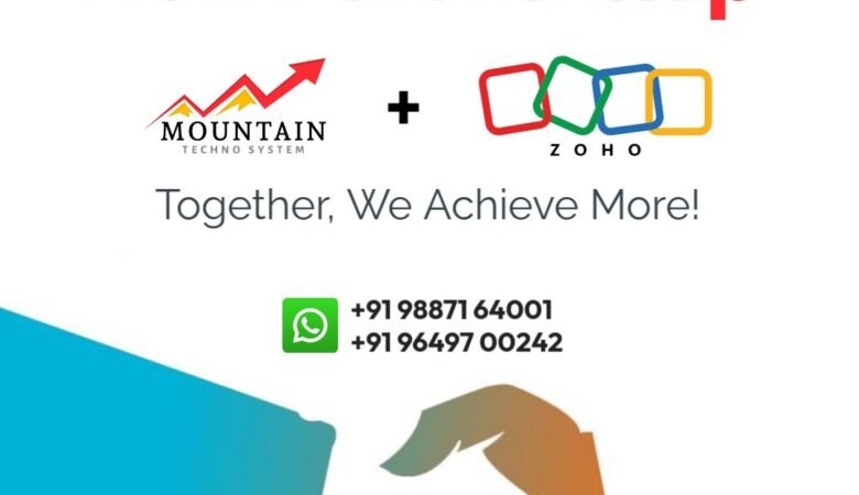 The Future of Business Solutions: Mountain Techno System Partners with Zoho